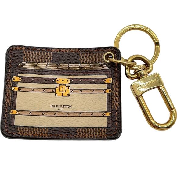Louis Vuitton Bag Charm Porte Cle Trunk Key Ring Key Holder - Picture 1 of 7